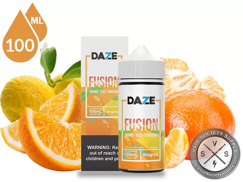 Orange Yuzu Tangerine 7 Daze Fusion 100ml