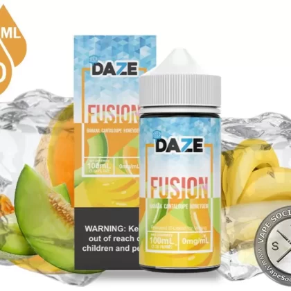Banana Cantaloupe Honeydew Iced 7 Daze Fusion 100ml