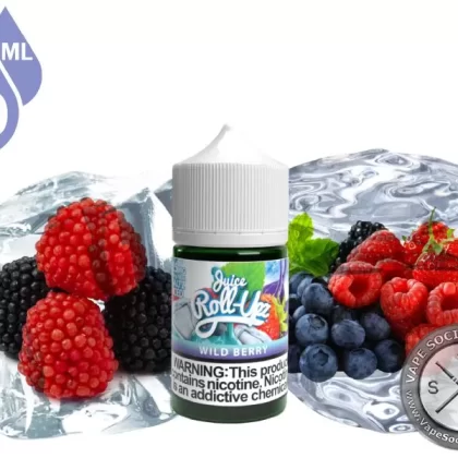 Wild Berry Ice by Juice Roll Upz Salts 30ml