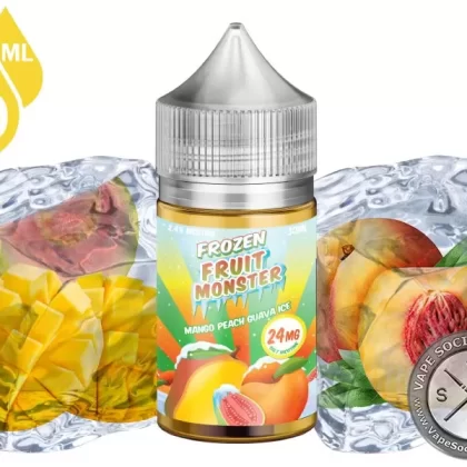 Mango Peach Guava Ice Frozen Fruit Monster Salt 30ml