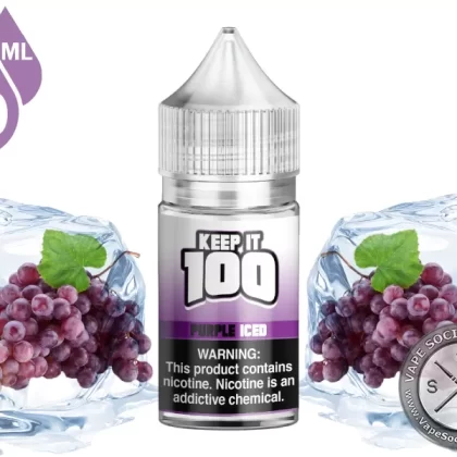 Iced Purple by Keep It 100 Salt 30ml