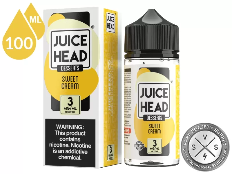 Sweet Cream Juice Head Desserts 100ml