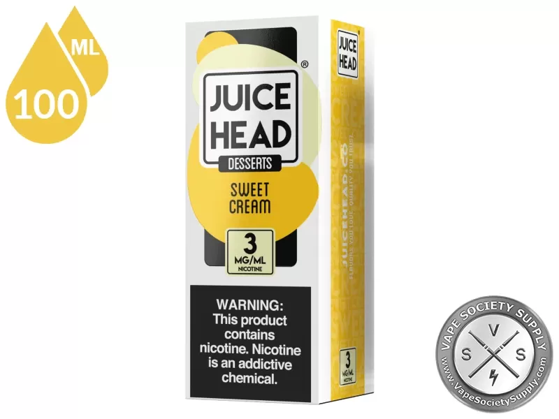Sweet Cream Juice Head Desserts 100ml - Image 3