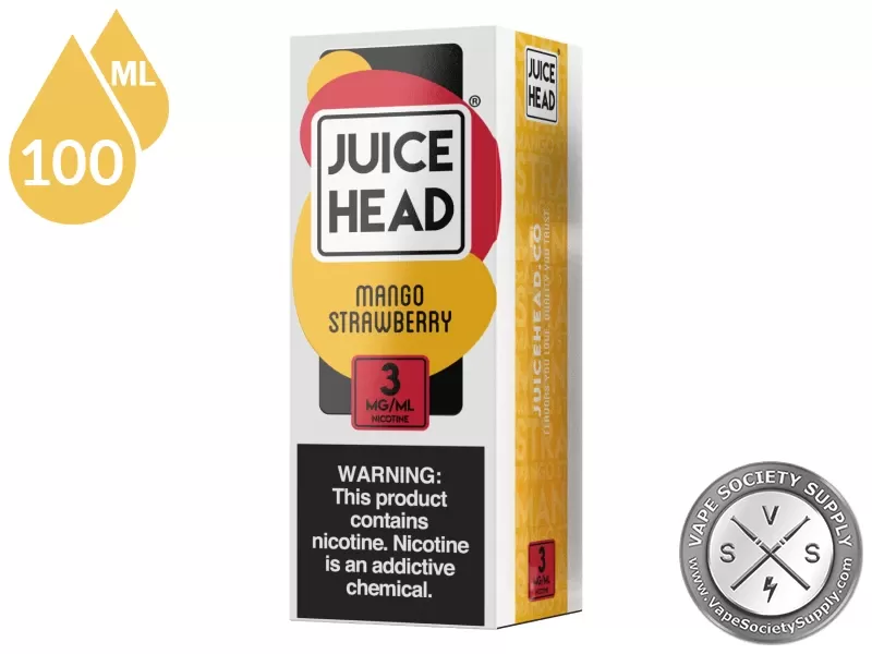 Mango Strawberry Juice Head 100ml - Image 3