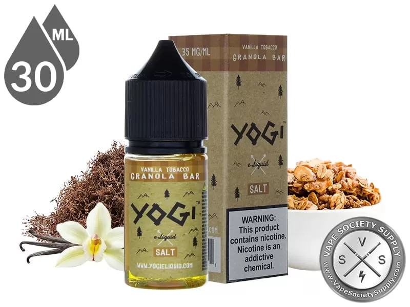 Vanilla Tobacco Granola Bar by YOGI Salt 30ml