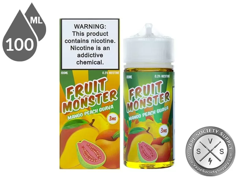 Mango Peach Guava Fruit Monster 100ml - Image 2