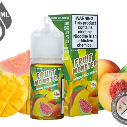 Mango Peach Guava Fruit Monster Salt 30ml