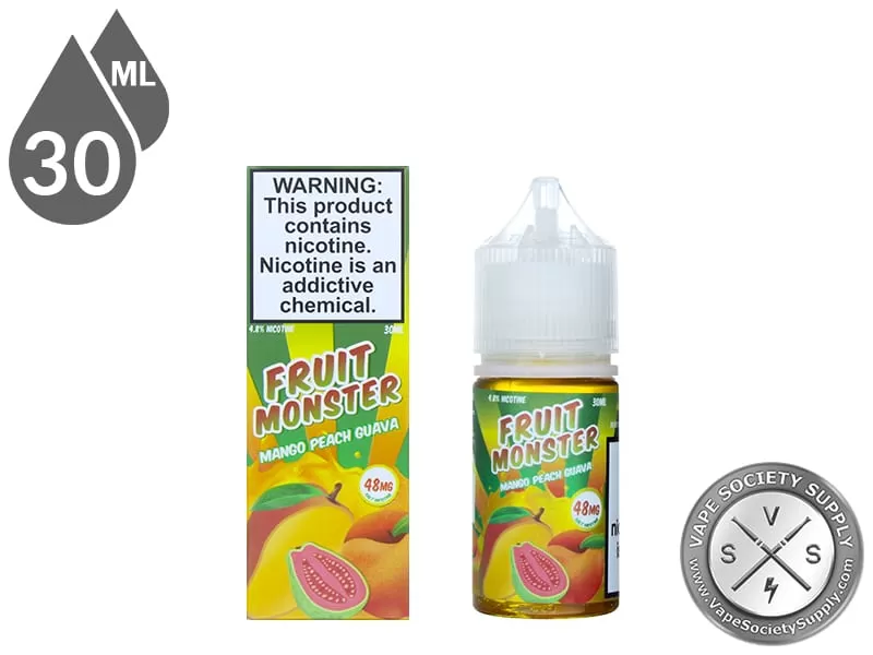 Mango Peach Guava Fruit Monster Salt 30ml - Image 2