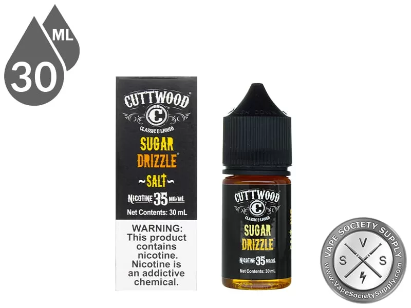 Sugar Drizzle Cuttwood Salt 30ml - Image 2