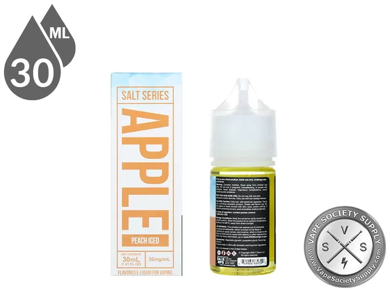 Peach Iced Reds Apple 7 Daze Salt 30ml - Image 3
