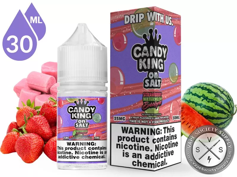 Strawberry Watermelon Bubblegum Candy King On Salt 30ml