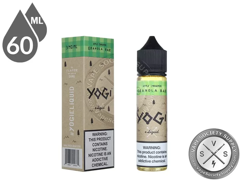 Apple Cinnamon Granola Bar by YOGI 60ml - Image 2