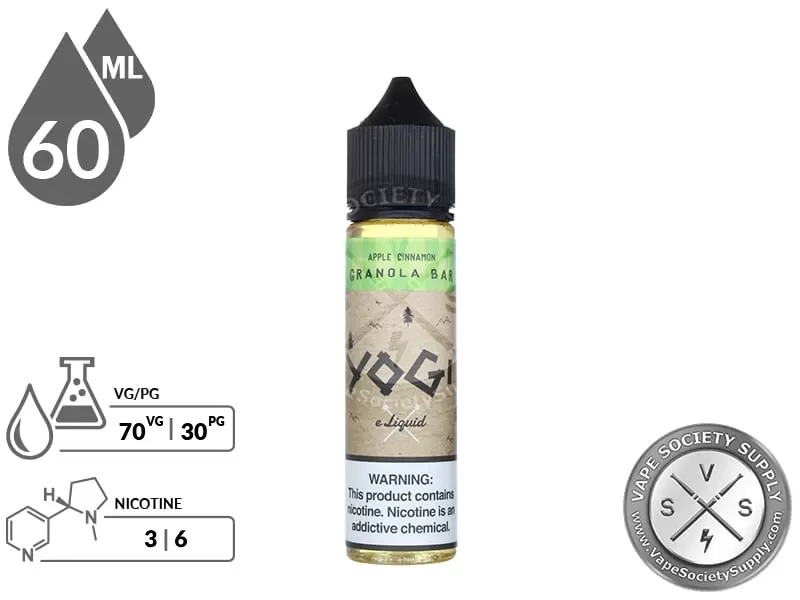 Apple Cinnamon Granola Bar by YOGI 60ml - Image 3