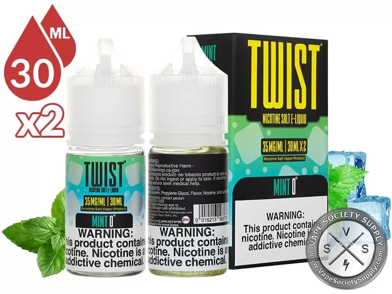 Mint 0° by Twist Salt 60ml