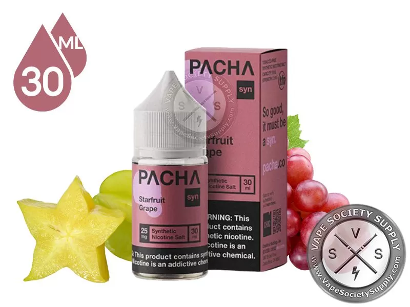 Starfruit Grape PACHA Salt 30ml