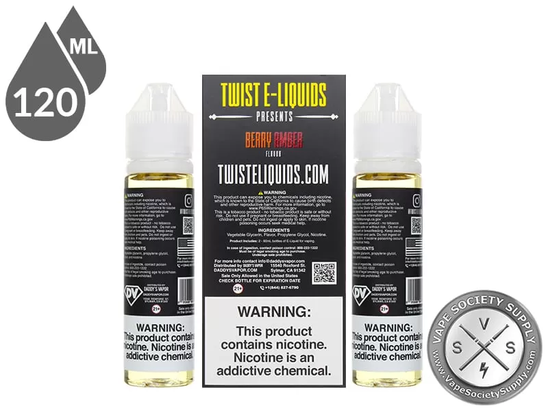 Berry Amber by Twist 120ml - Image 3