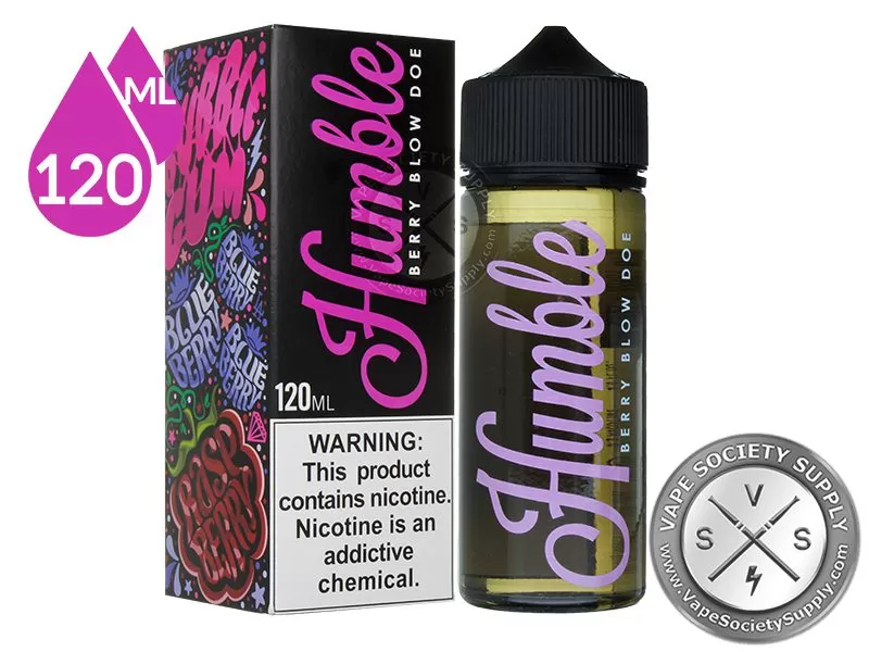 Blue Raspberry Chew HUMBLE JUICE 120ml - Image 2