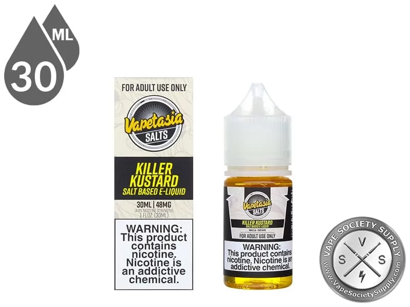 Killer Kustard Vapetasia Salt 30ml - Image 2