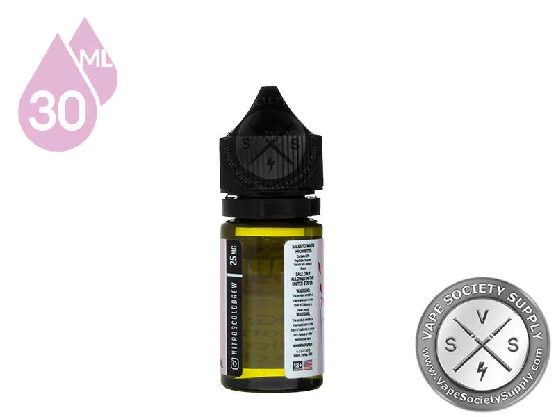 Strawberi & Cream by Nitro’s Cold Brew Shakes Salt 30ml - Image 3