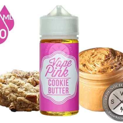 Cookie Butter Vape Pink E-liquid 100ml
