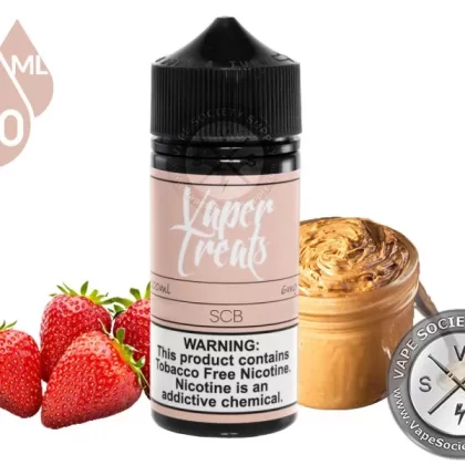 Strawberry Cookie Butter by Vaper Treats 100ml
