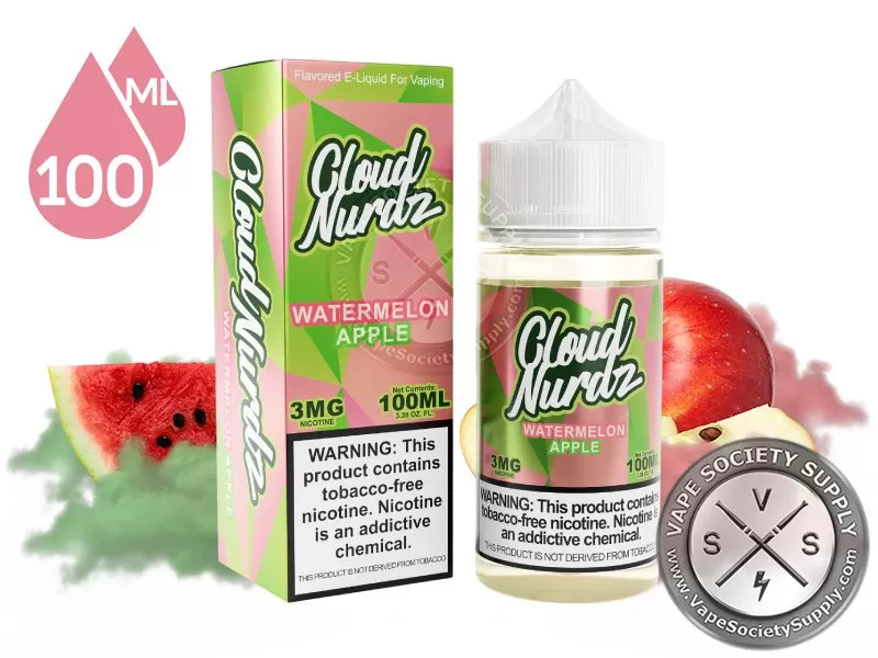 Watermelon Apple by Cloud Nurdz 100ml