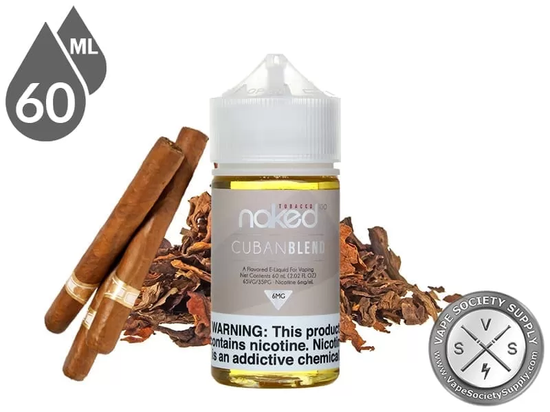 Cuban Blend Naked 100 Tobacco 60ml