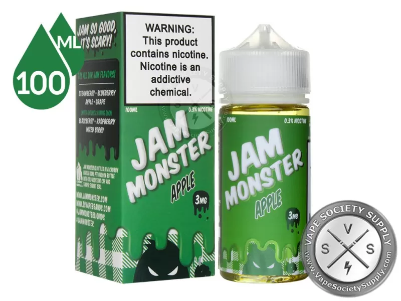 Apple Jam Monster 100ml - Image 2