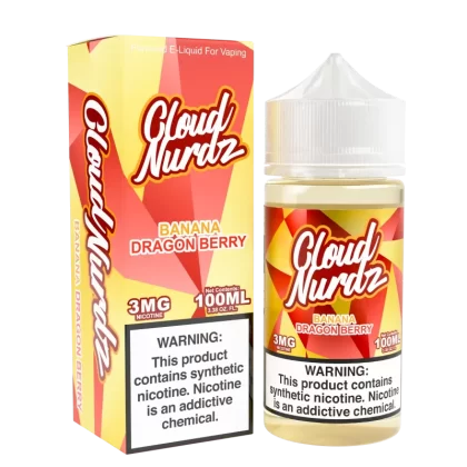 Cloud Nurdz Banana Dragon Berry Vape Juice
