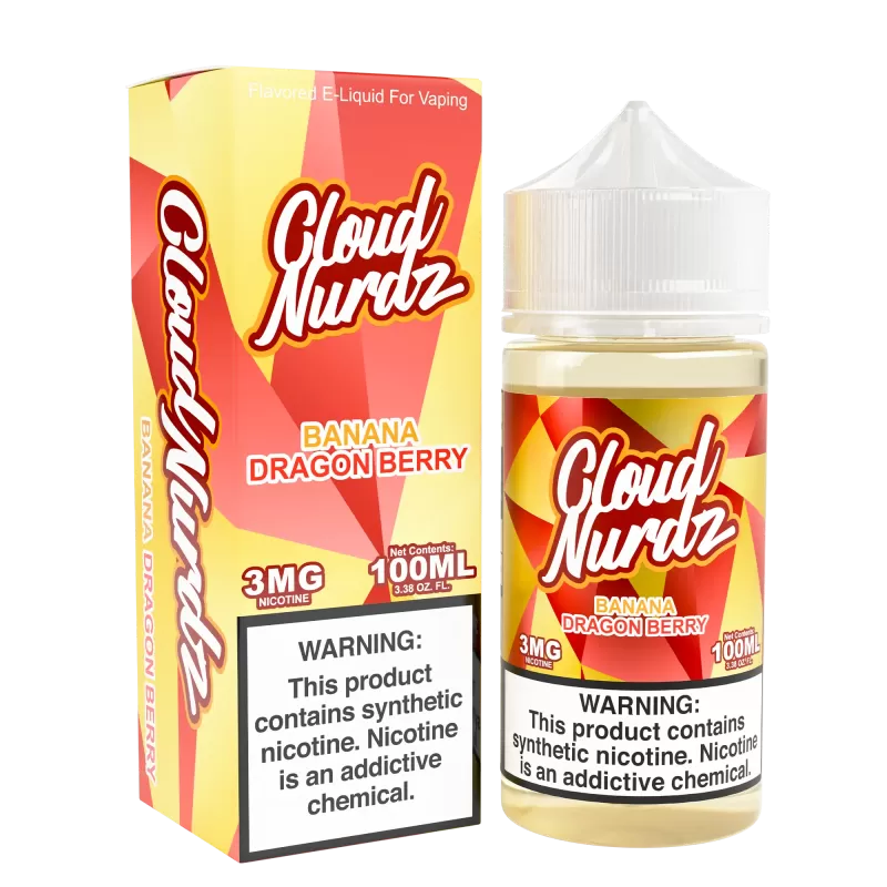 Cloud Nurdz Banana Dragon Berry Vape Juice