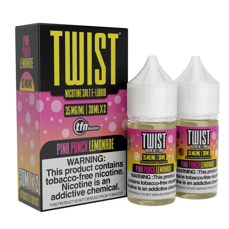 Pink Punch Lemonade Vape Juice by Twist (Pink No.1) - Image 2
