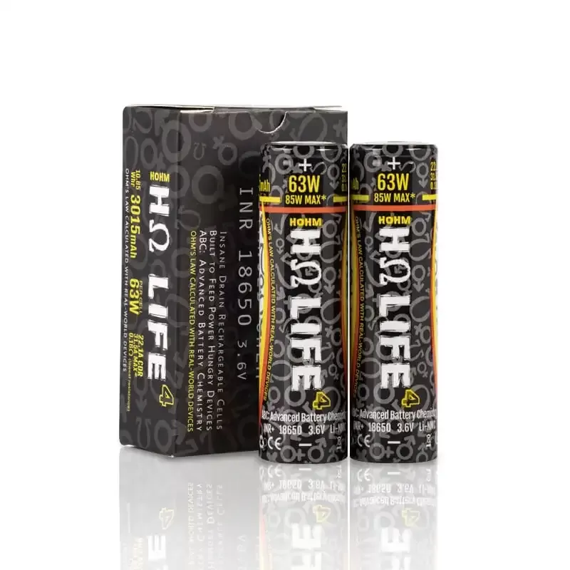 Hohm Life 4 18650 Battery