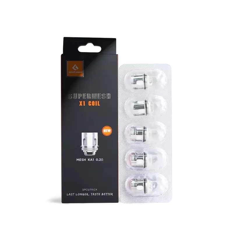 GeekVape Supermesh X1/X2 Replacement Coils (5pcs/Pack)