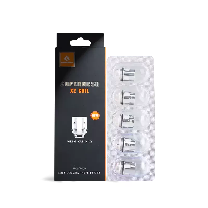 GeekVape Supermesh X1/X2 Replacement Coils (5pcs/Pack) - Image 2