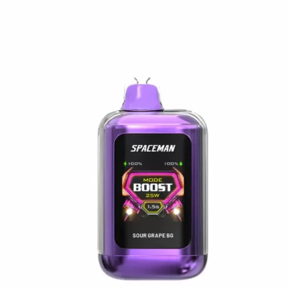 SOUR GRAPE BG SPACEMAN NEBULA PLUS 25K