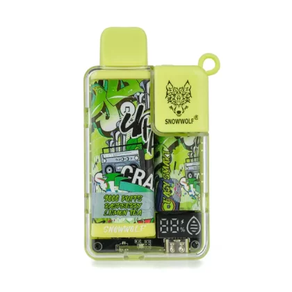 RASPBERRY LEMON TEA SNOWWOLF EASY SMART 9000