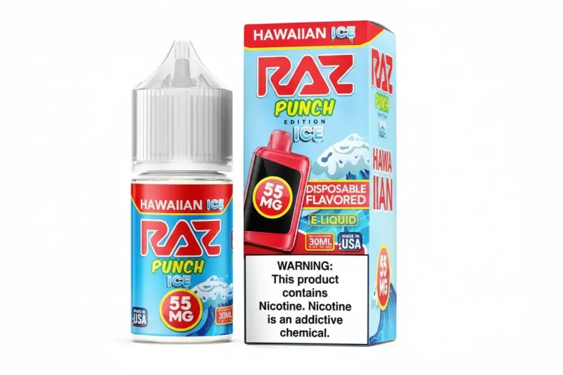 Hawaiian Ice – Pod Juice Salts x RAZ E-Liquid – 30mL (Punch Edition)