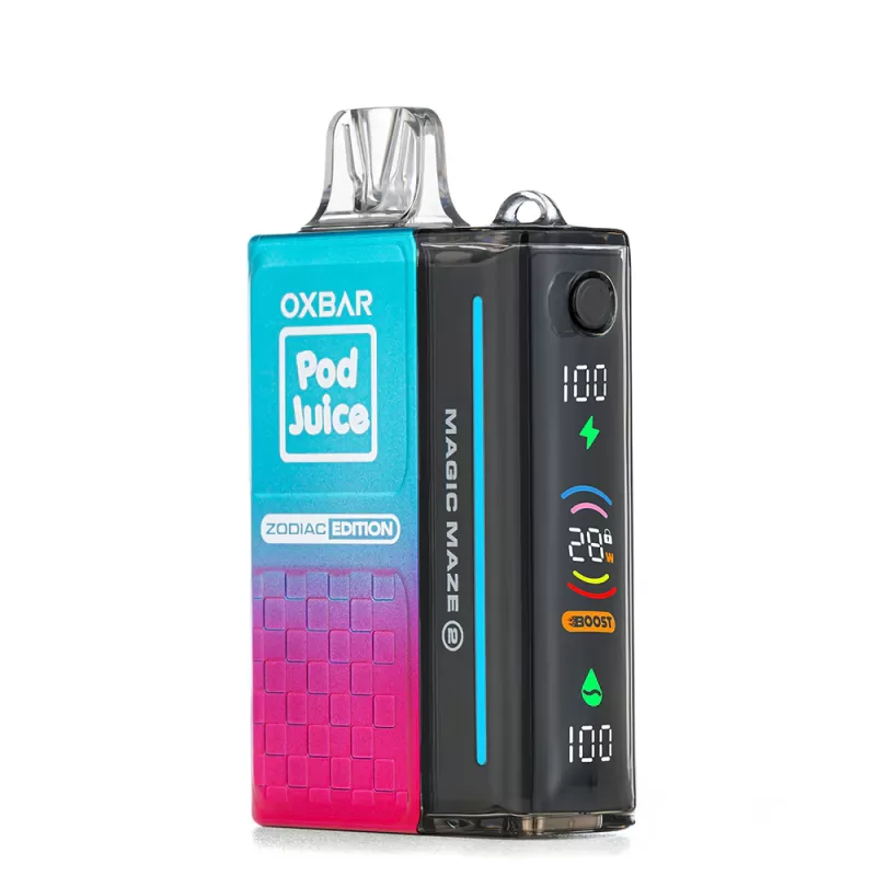Blue Razz Cotton Clouds Pod Juice Oxbar Magic Maze 2.0 30K