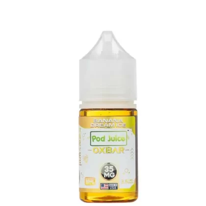 Banana Dream Ice – Pod Juice x OXBAR Salts – 30mL