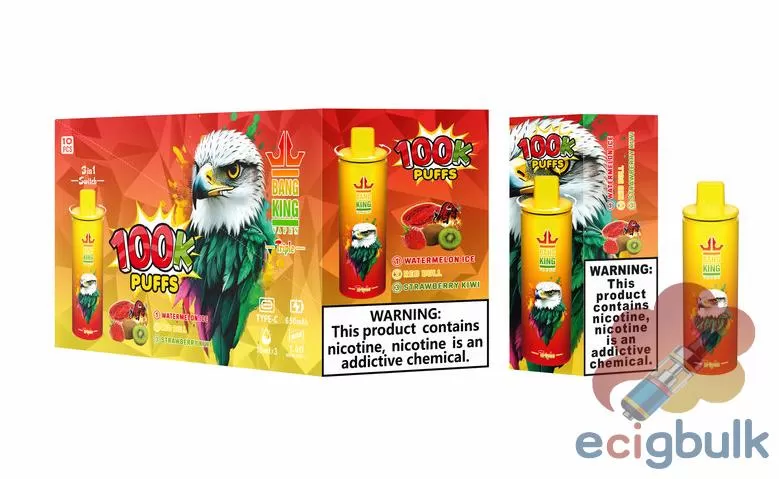 Bang King Triple 100000 Puffs Disposable Vape with Triple Flavor