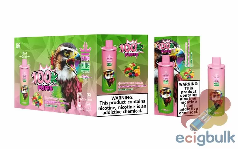 Bang King Triple 100000 Puffs Disposable Vape with Triple Flavor - Image 2