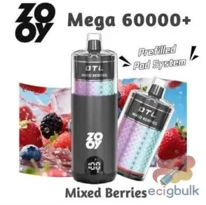 Zooy MEGA 60000 Kit – Ultimate Prefilled Pod System for Long-Lasting Vaping - Image 3