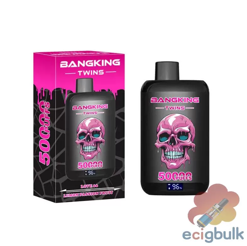 Bang King Twins 50K Disposable Vape – Dual Flavor & 50,000 Puffs - Image 2