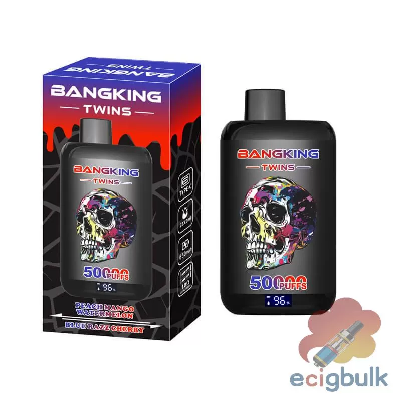 Bang King Twins 50K Disposable Vape – Dual Flavor & 50,000 Puffs - Image 3
