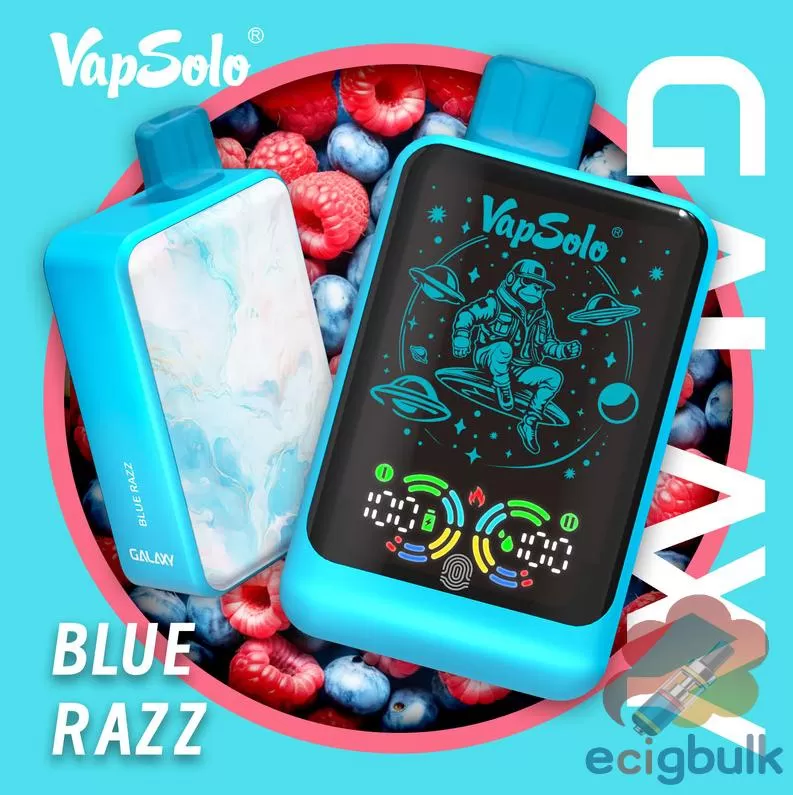 Vapsolo Galaxy 30K Disposable Vape – 30,000 Puffs, Rechargeable