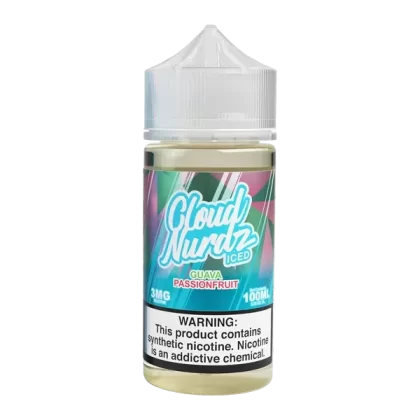 Iced Guava Passionfruit Cloud Nurdz eJuice