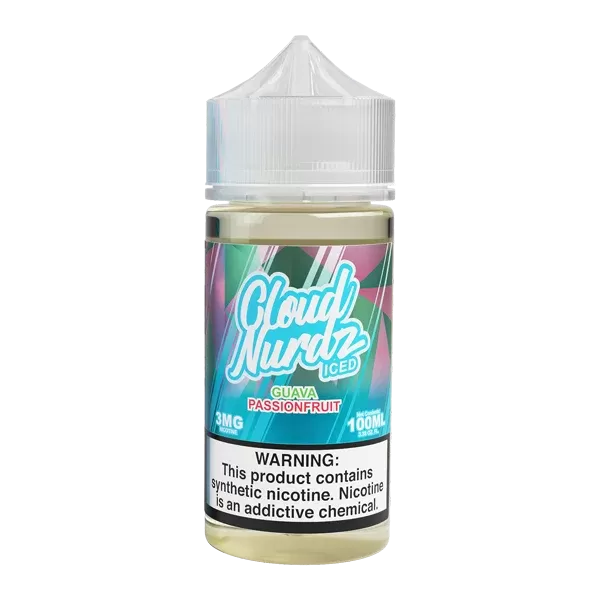 Iced Guava Passionfruit Cloud Nurdz eJuice