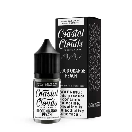 Coastal Clouds Salt Blood Orange Peach eJuice