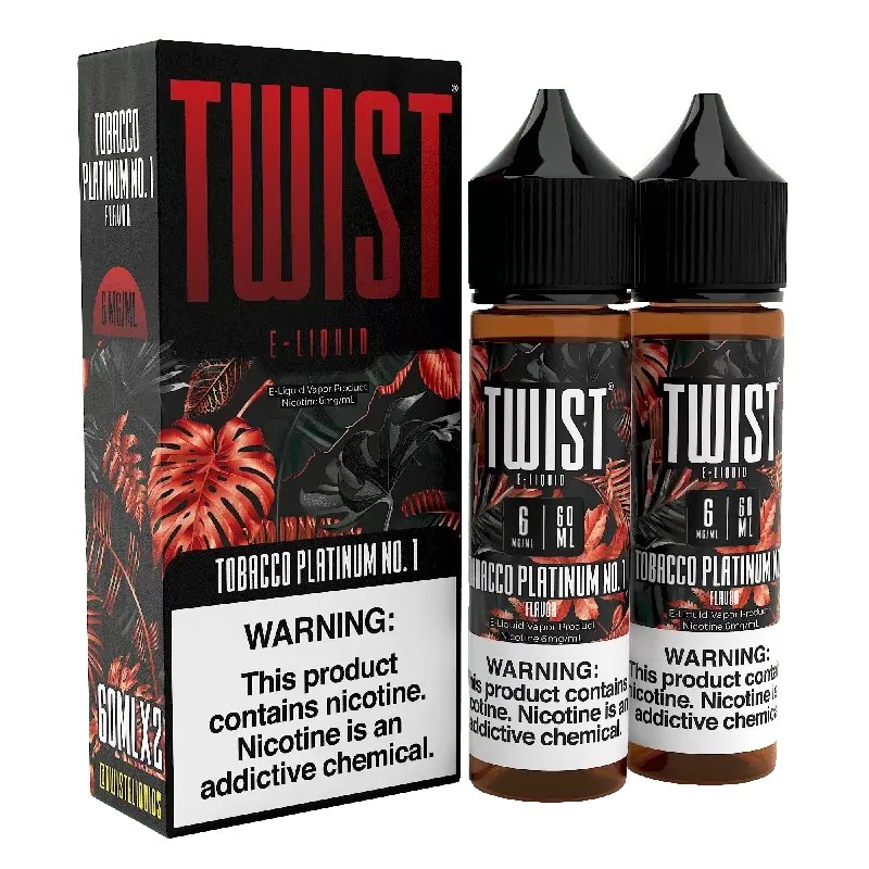 Tobacco Platinum No. 1. – Twist E-Liquids – 120mL
