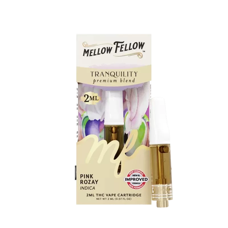 Tranquility Blend 2ml Vape Cartridge – Pink Rozay (Indica)